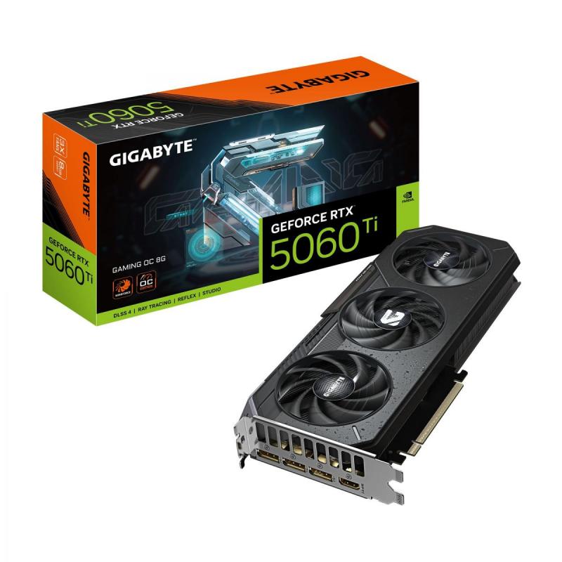 VGA PCIE16 RTX5060TI 8GB GDDR7/GV-N506TGAMING OC-8GD GIGABYTE VGA PCIE16 RTX5060TI 8GB GDDR7/GV-N506TGAMING OC-8GD GIGABYTE