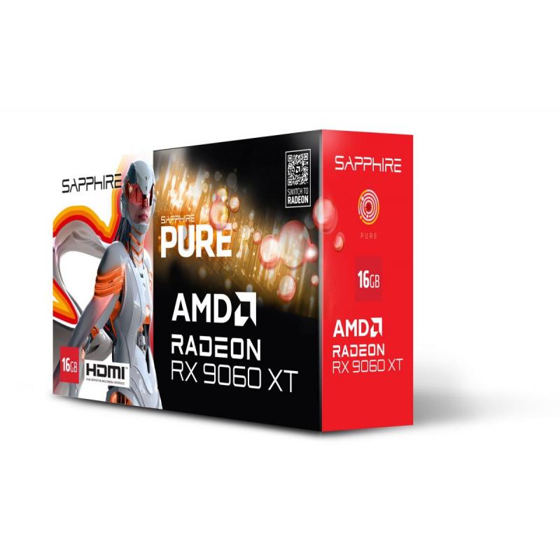 VGA PCIE16 RX9060XT 16GB GDDR6/PURE 11350-02-20G SAPPHIRE