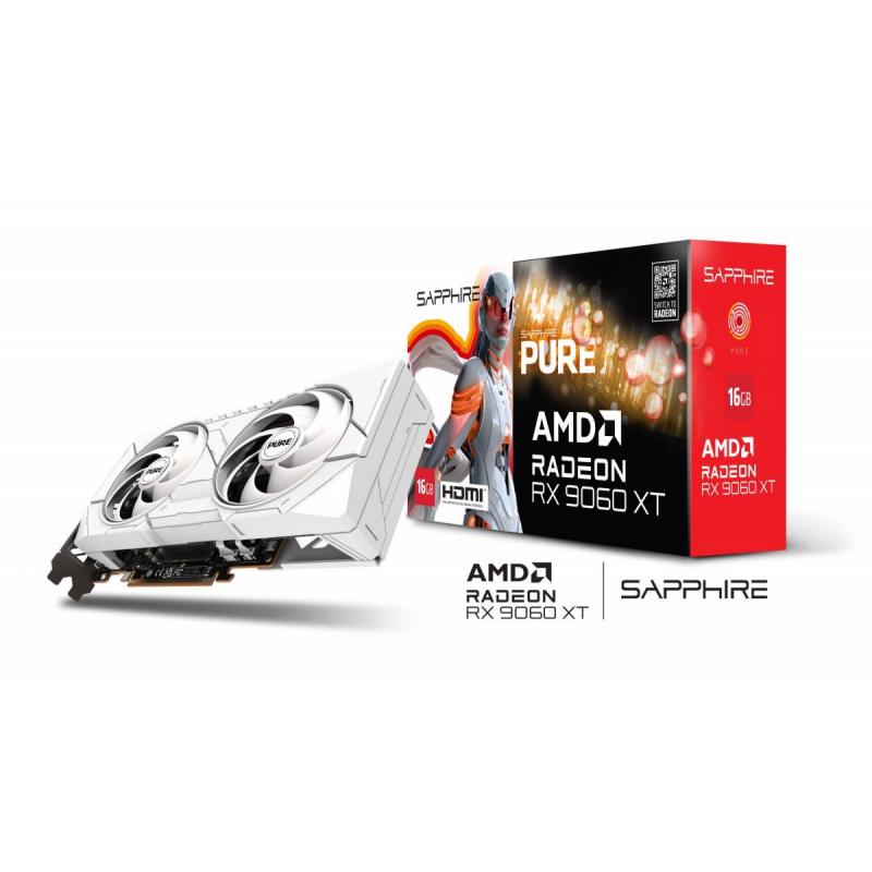VGA PCIE16 RX9060XT 16GB GDDR6/PURE 11350-02-20G SAPPHIRE