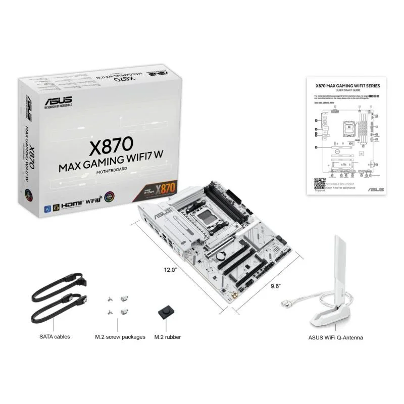 MB AMD X870 SAM5 ATX/X870 MAX GAMING WIFI7 W ASUS MB AMD X870 SAM5 ATX/X870 MAX GAMING WIFI7 W ASUS