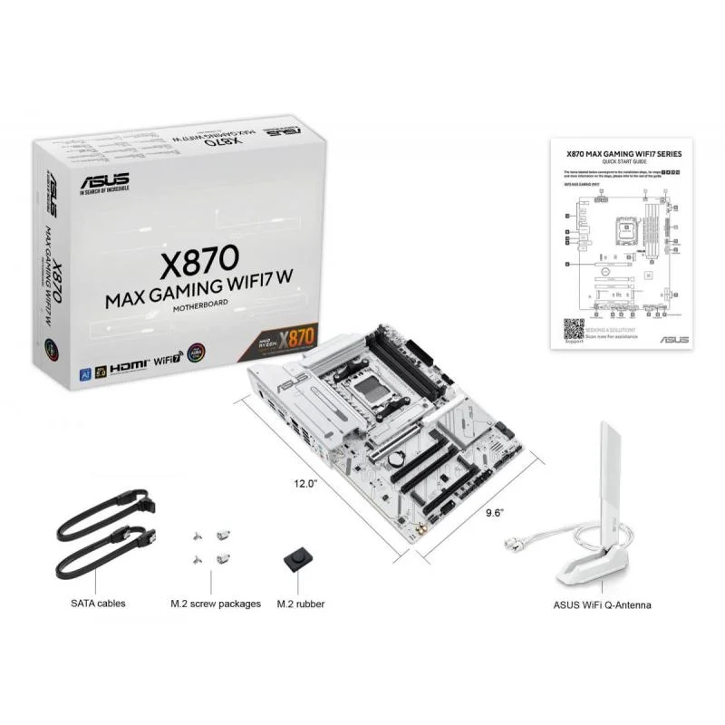 MB AMD X870 SAM5 ATX/X870 MAX GAMING WIFI7 W ASUS MB AMD X870 SAM5 ATX/X870 MAX GAMING WIFI7 W ASUS