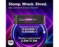 SSD PCIE G5 M.2 NVME 4TB W/HS/T710 CT4000T710SSD5 CRUCIAL