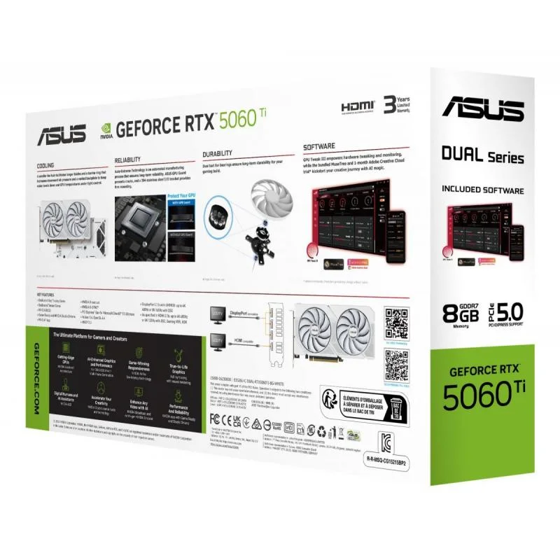 DUAL-RTX5060TI-O8G-WHITE