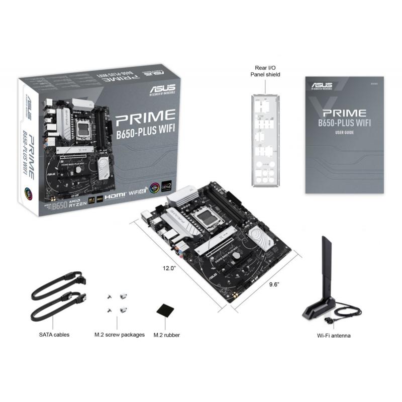 MB AMD B650 SAM5 ATX/PRIME B650-PLUS WIFI ASUS MB AMD B650 SAM5 ATX/PRIME B650-PLUS WIFI ASUS