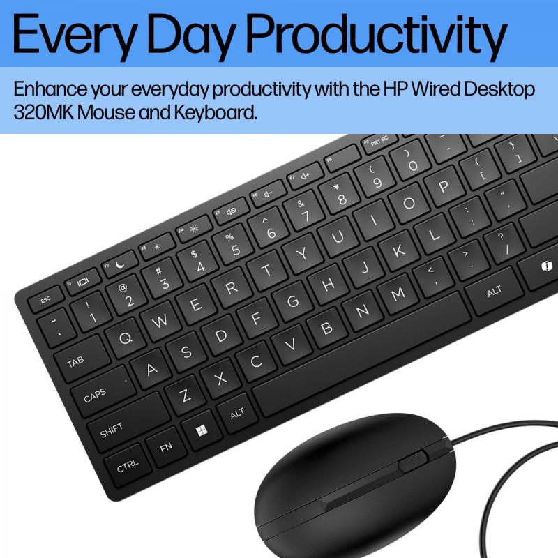 KEYBOARD +MOUSE DESKTOP 320MK/COMBO 9SR36UT HP KEYBOARD +MOUSE DESKTOP 320MK/COMBO 9SR36UT HP