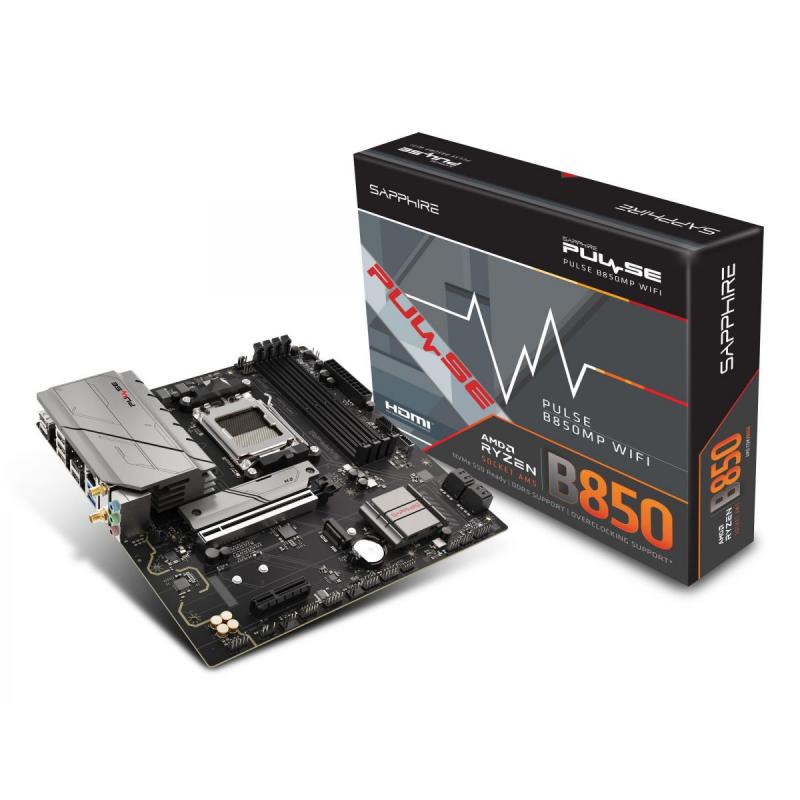 MB AMD B850 SAM5 MATX/PULSE 52123-04-40G SAPPHIRE