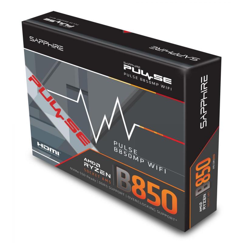 MB AMD B850 SAM5 MATX/PULSE 52123-04-40G SAPPHIRE