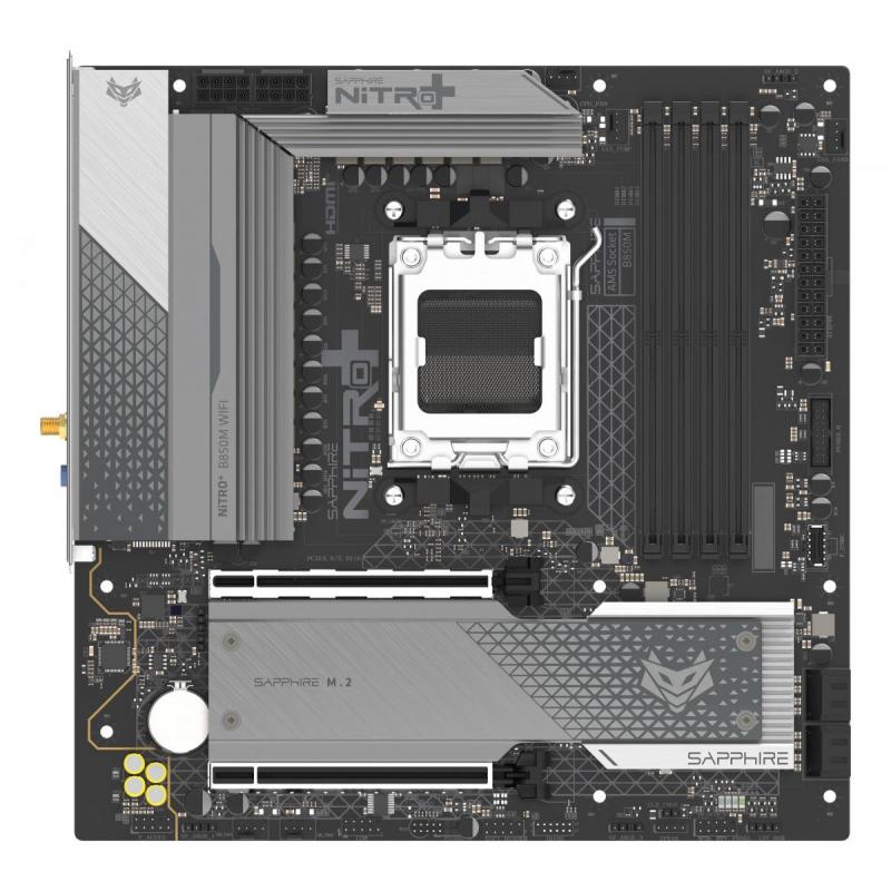 MB AMD B850 SAM5 MATX/NITRO+ 52123-01-40G SAPPHIRE