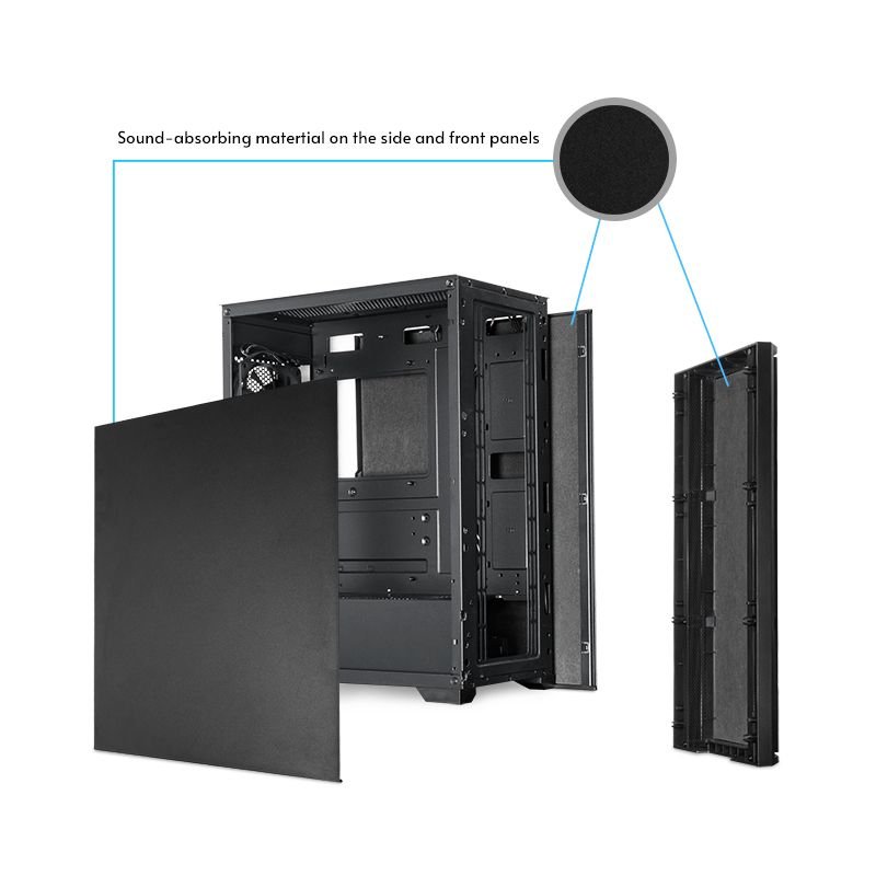CASE MIDITOWER ATX W/O PSU/PRO MIDI Q AS-02B-OP CHIEFTEC CASE MIDITOWER ATX W/O PSU/PRO MIDI Q AS-02B-OP CHIEFTEC