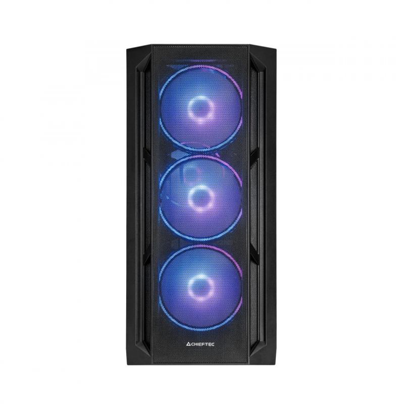 CASE MIDITOWER ATX W/O PSU/GA-01B-L-OP CHIEFTEC