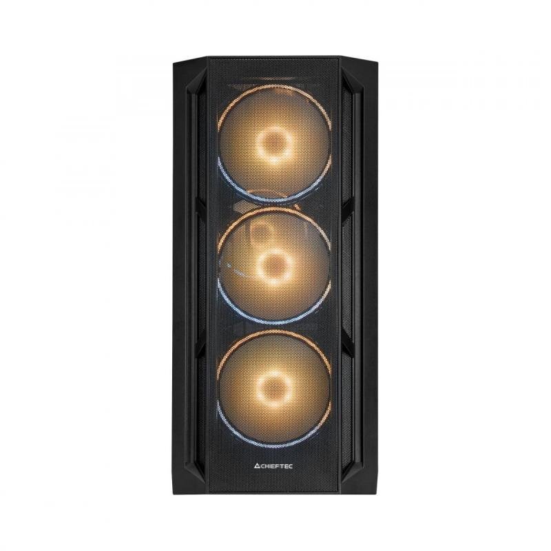 CASE MIDITOWER ATX W/O PSU/GA-01B-L-OP CHIEFTEC