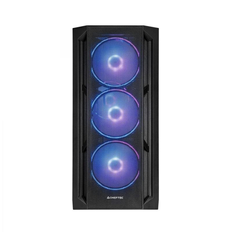 CASE MIDITOWER ATX W/O PSU/GA-01B-L-OP CHIEFTEC