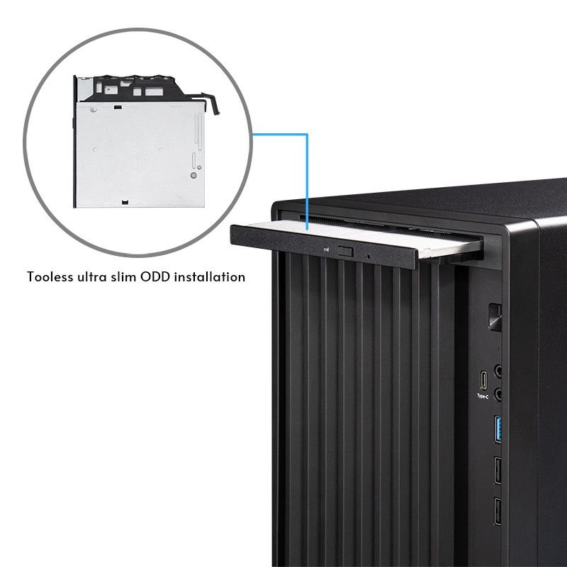 CASE MINITOWER MATX W/O PSU/BS-20B-OP CHIEFTEC