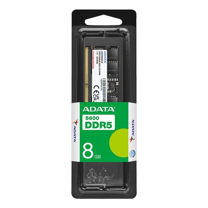 MEMORY DIMM 8GB DDR5-5600/AD5U56008G-S ADATA MEMORY DIMM 8GB DDR5-5600/AD5U56008G-S ADATA