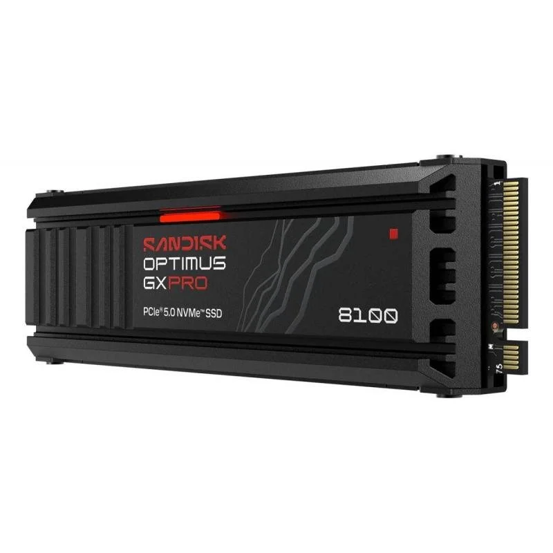 SSD PCIE G5 M.2 NVME 4TB HEAT./GXPRO8100 SDSP82400TAH SANDISK
