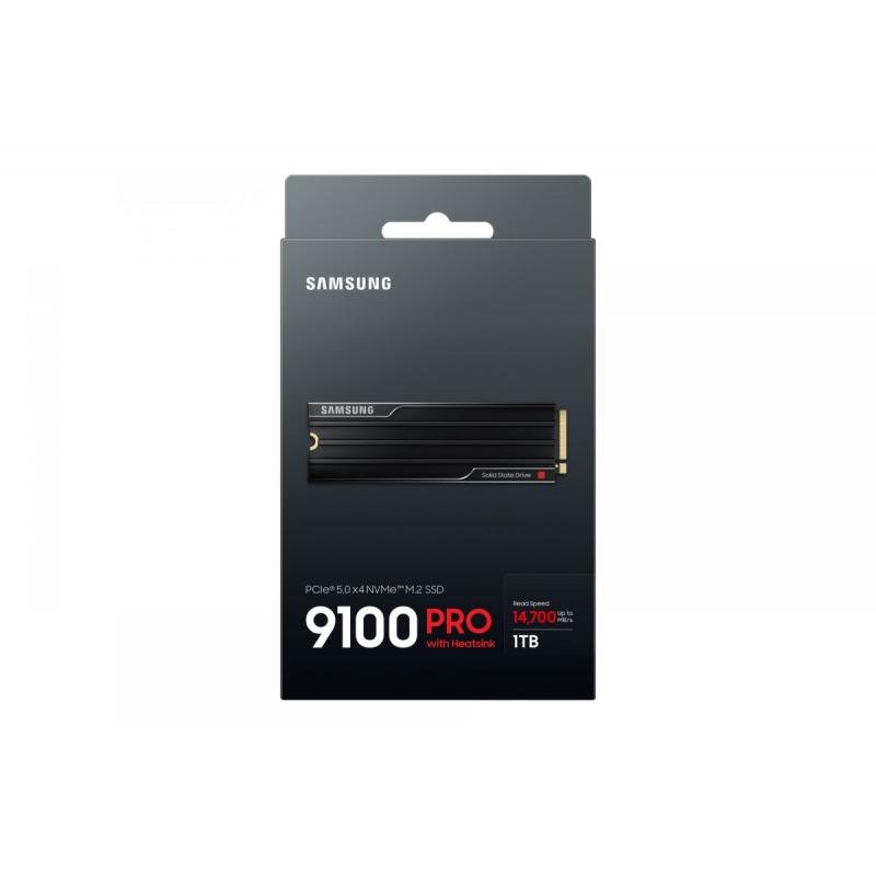 9100 PRO Heatsink PCIe® 5.0 NVMe™ M.2 SSD - 1 TB