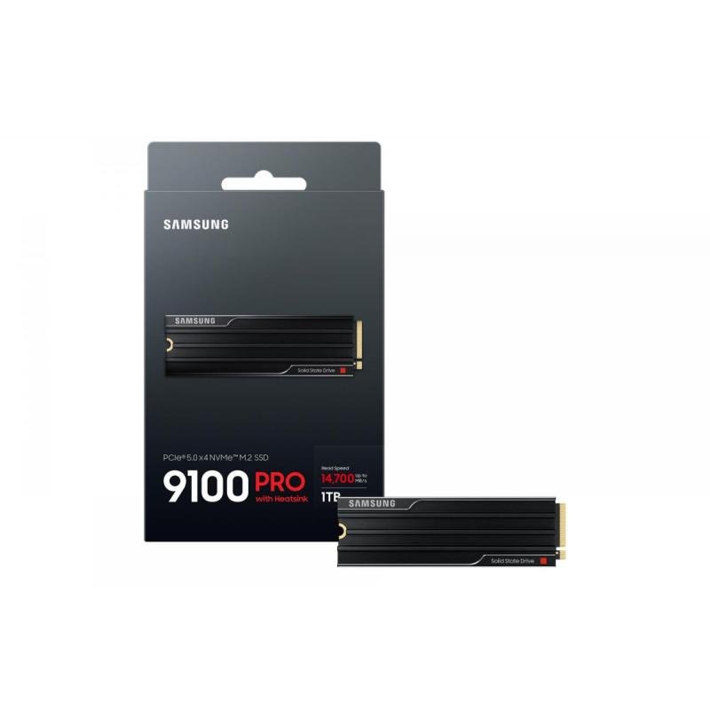 9100 PRO Heatsink PCIe® 5.0 NVMe™ M.2 SSD - 1 TB