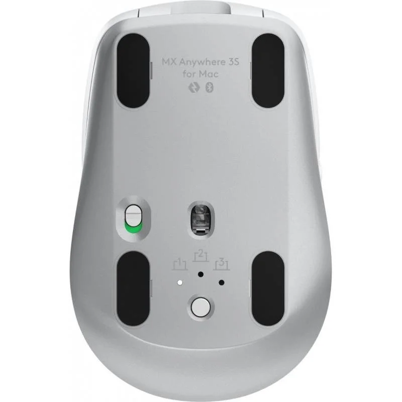 MOUSE USB WRL MX ANYWHERE 3S/MAC PALE 910-006946 LOGITECH