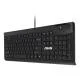 KEYBOARD KU100 BLACK/90XB05E0-BKB010 ASUS