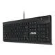 KEYBOARD KU100 BLACK/90XB05E0-BKB010 ASUS