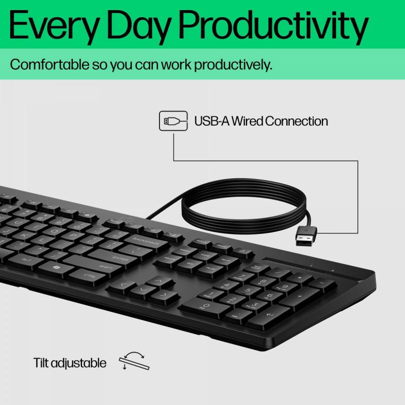 KEYBOARD USB 125/G2 AY2Y7AA HP KEYBOARD USB 125/G2 AY2Y7AA HP
